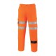 Spodnie odblaskowe bojówki dla kolejarzy Portwest RT46