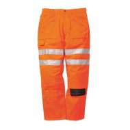 Spodnie odblaskowe bojówki kolejarskie Portwest RT47