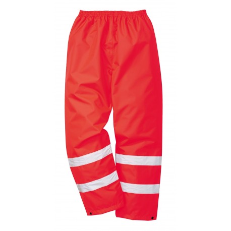 Spodnie ostrzegawcze Portwest TRAFFIC Czerwone S480