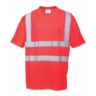 T-shirt ostrzegawczy Portwest S478 Red